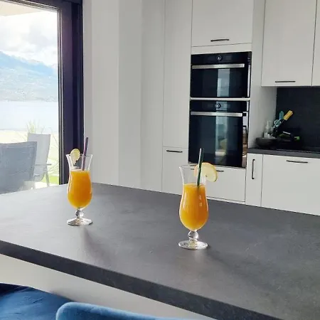 Luxury Adria With Private Pool And Sea View דירה *